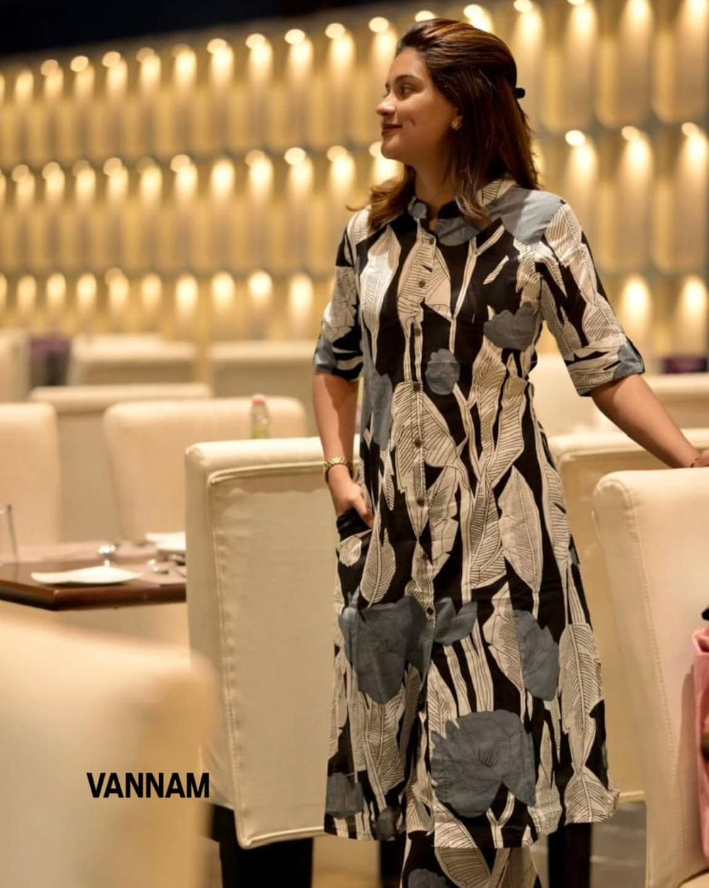 Casual Office Wear Cotton Co-ord Set