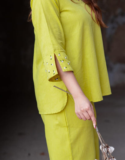 Lemon Yellow Co-ord Set