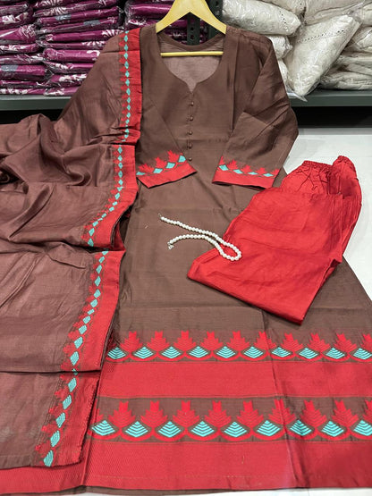 Elegant Pure Kanchi Cotton Kurti