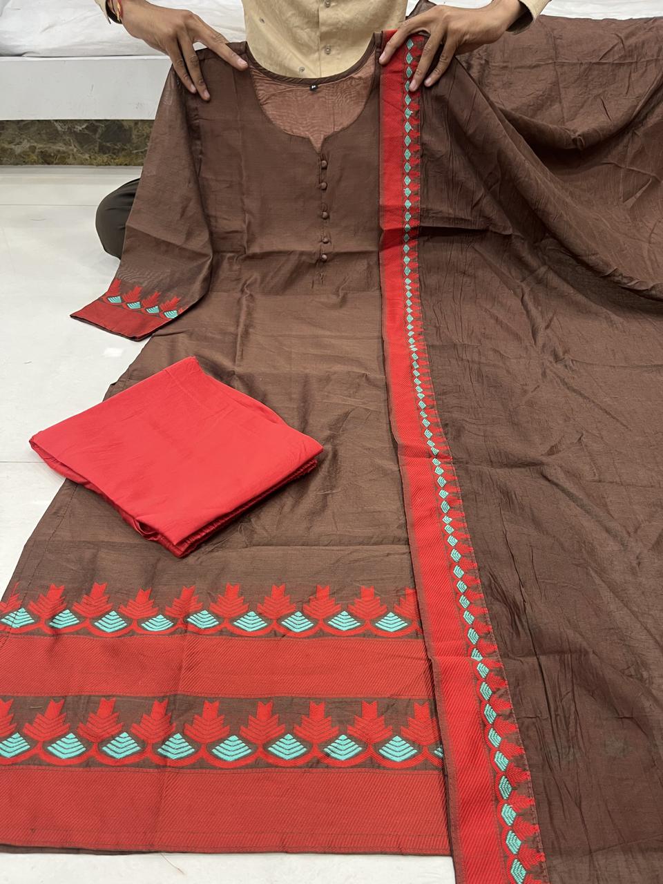 Elegant Pure Kanchi Cotton Kurti