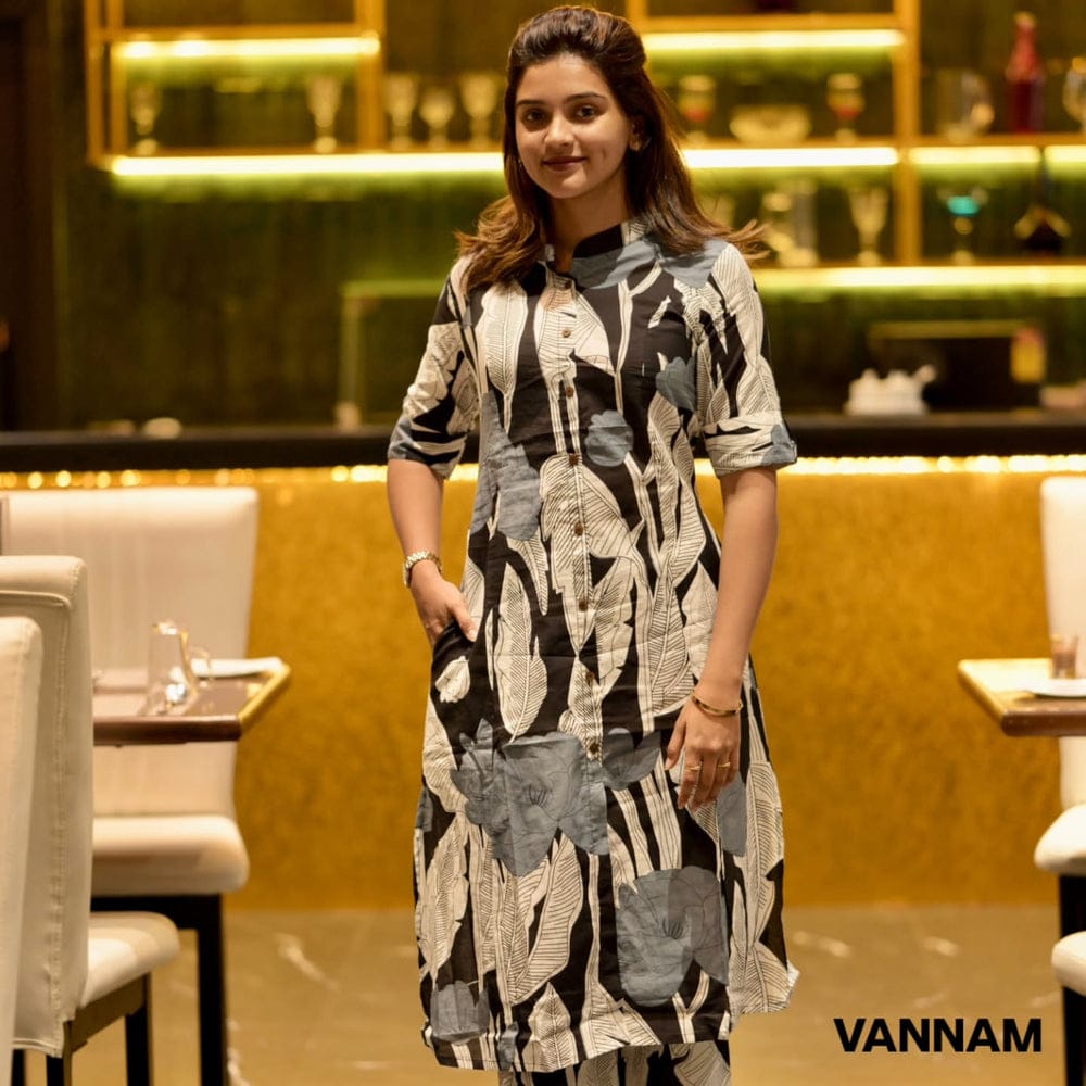 Casual Office Wear Cotton Co-ord Set